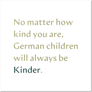 German Kinder Gift Posters and Art